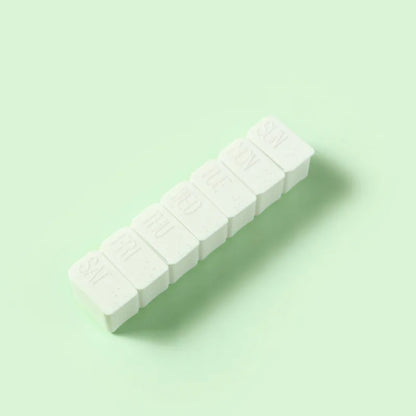 Weekly Pill Box Travel Medicine Storage Pill Case Organizer Drug Container Tablet Dispenser Plastic Independent Lattice Beauty World Shop