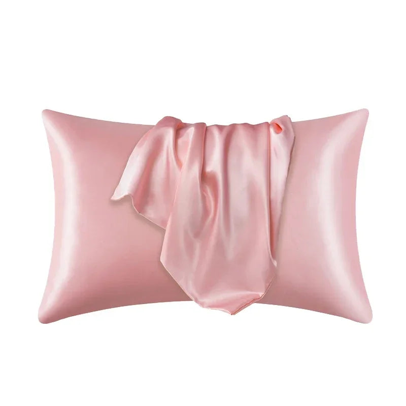 100% Natural Mulberry Silk Pillow Case Real Silk Protect Hair Skin Pillowcase Any Size Customized Bedding Pillow Cases Cover Beauty World Shop