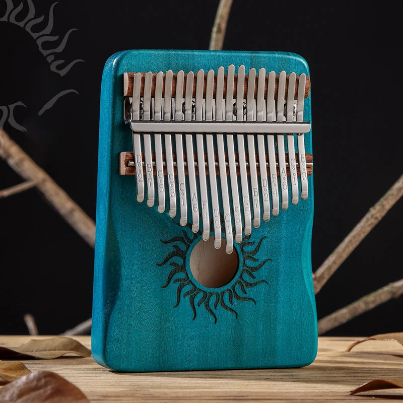 Hluru Kalimba 17 21 Key Kalimba Finger Piano Solid Maple Wood Kalimba Thumb Piano Keyboard Musical Instrument Mbira for Beginner Beauty World Shop