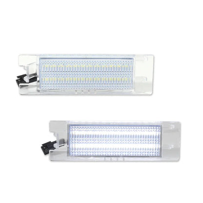 2Pcs Canbus LED License Plate Light White For Alfa Romeo 147 156 159 166 Brera Giulietta Type 940 MiTo Romeo GT Spider 939 Beauty World Shop