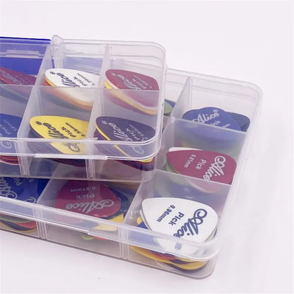Multicolor Guitar Picks 24 Pieces ABS Premium Plastic Guitar Picks for Acoustic Electric Guitars Bass Or Ukulele Beauty World Shop
