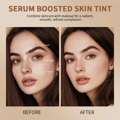 Skin Tint Stick Waterproof Nourishing Solid Tinted Serum Foundation Skin Tint Balm Face Tinted Face Contour Stick Makeup Beauty World Shop