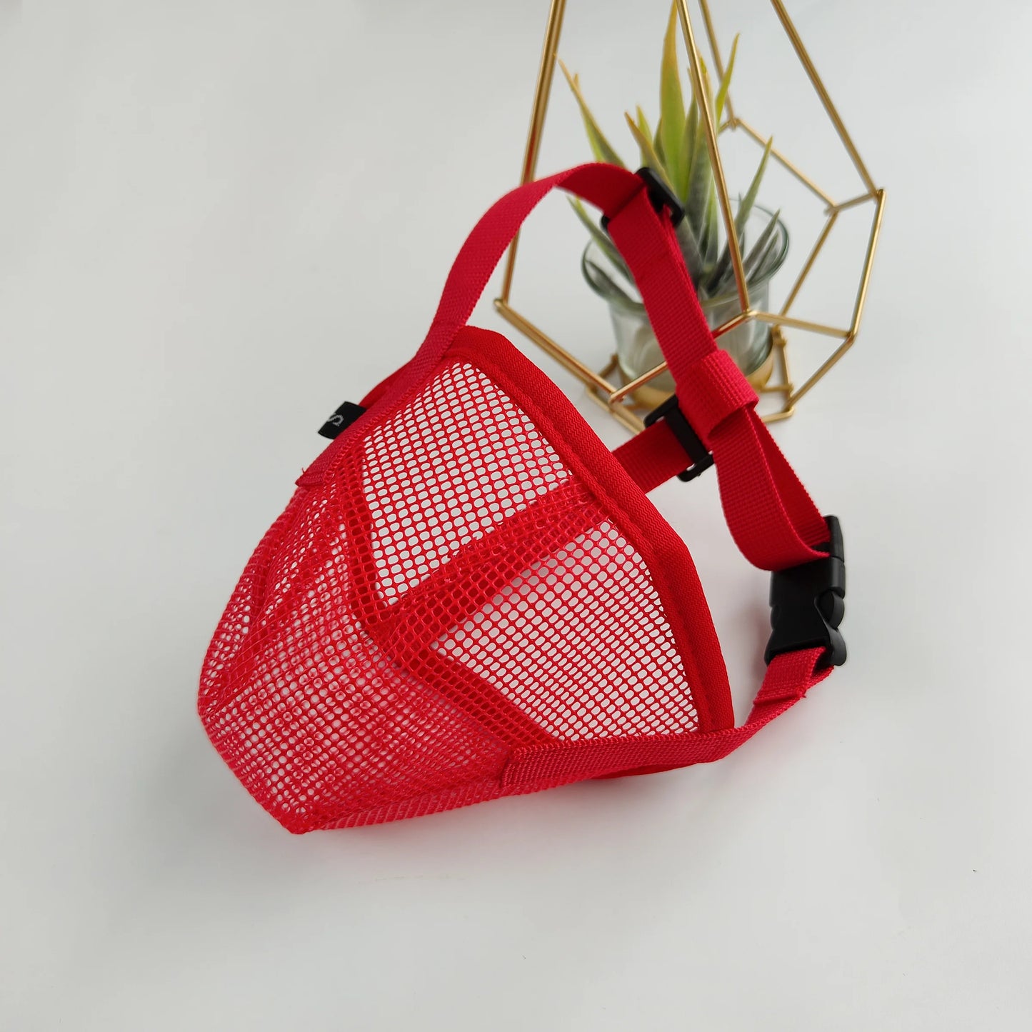 Dog Muzzle Mesh Large Dog Breathable Grid Prevent Random Eating Stop Barking Golden Retriever Dog Mouth Cage Pet Mask
