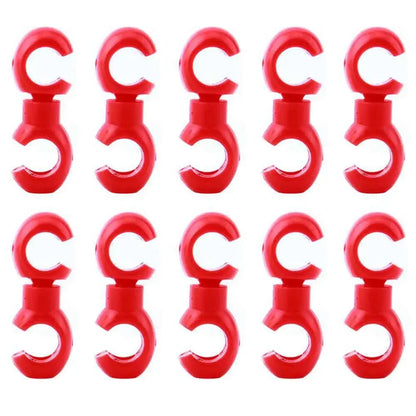 S Style Clips Bike Cross Line Clips 10pcs/set Cable Manager Mountain Road Bicycle Brake Gear Cable Cycling Replacement Parts Beauty World Shop
