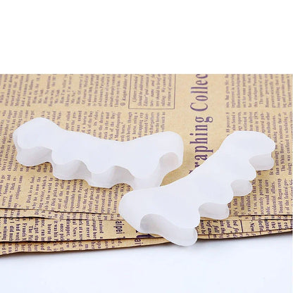 Protective Toe Separator Suitable Bunion Yoga Gel Silicone Hammer Toes Corrector for Women Men Straighteners Overlapping 1 Pair Beauty Trend Shop