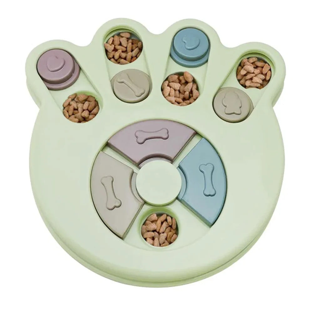 Dog Puzzle Toys Slow Feeder Interactive Increase IQ Food Dispenser Non-Slip Slowly Eating Bowl Cat Dogs Food Games Beauty World Shop