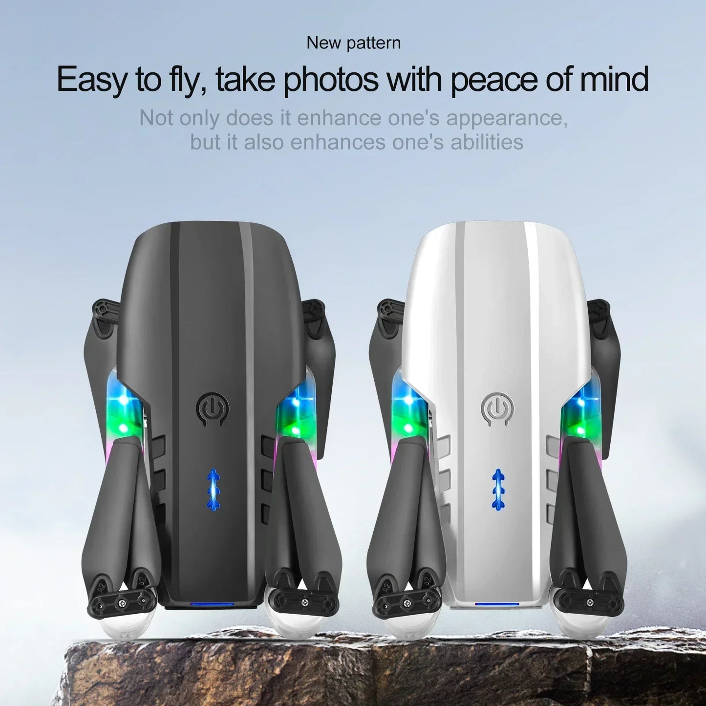 E99 K3 Pro HD 4K Drone with Dual Camera WiFi FPV Aerial Photography RC Quadcopter High Hold Mode Beauty Fashion
