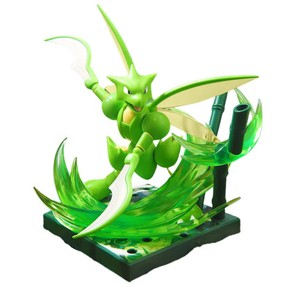 Blokees Pokemon Adventure Prologue Snorlax Cinderace Scyther Lucario Monster Action Figure Model Assembling Toys Birthday Gifts Beauty World Shop