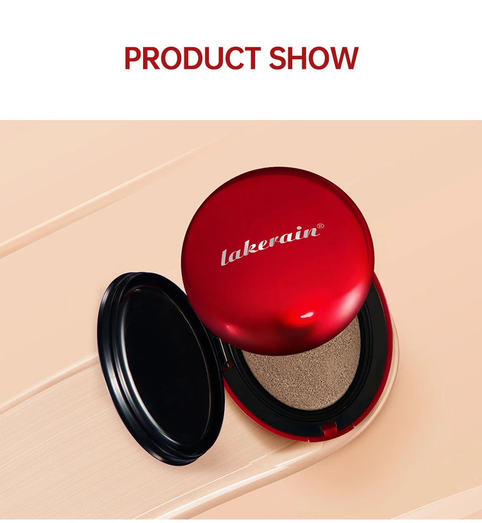 Sunscreen Cushion Foundation Fit Cushion Foundation Full Coverage Waterproof Long-lasting Concealer Long-lasting Makeup Beauty World Shop