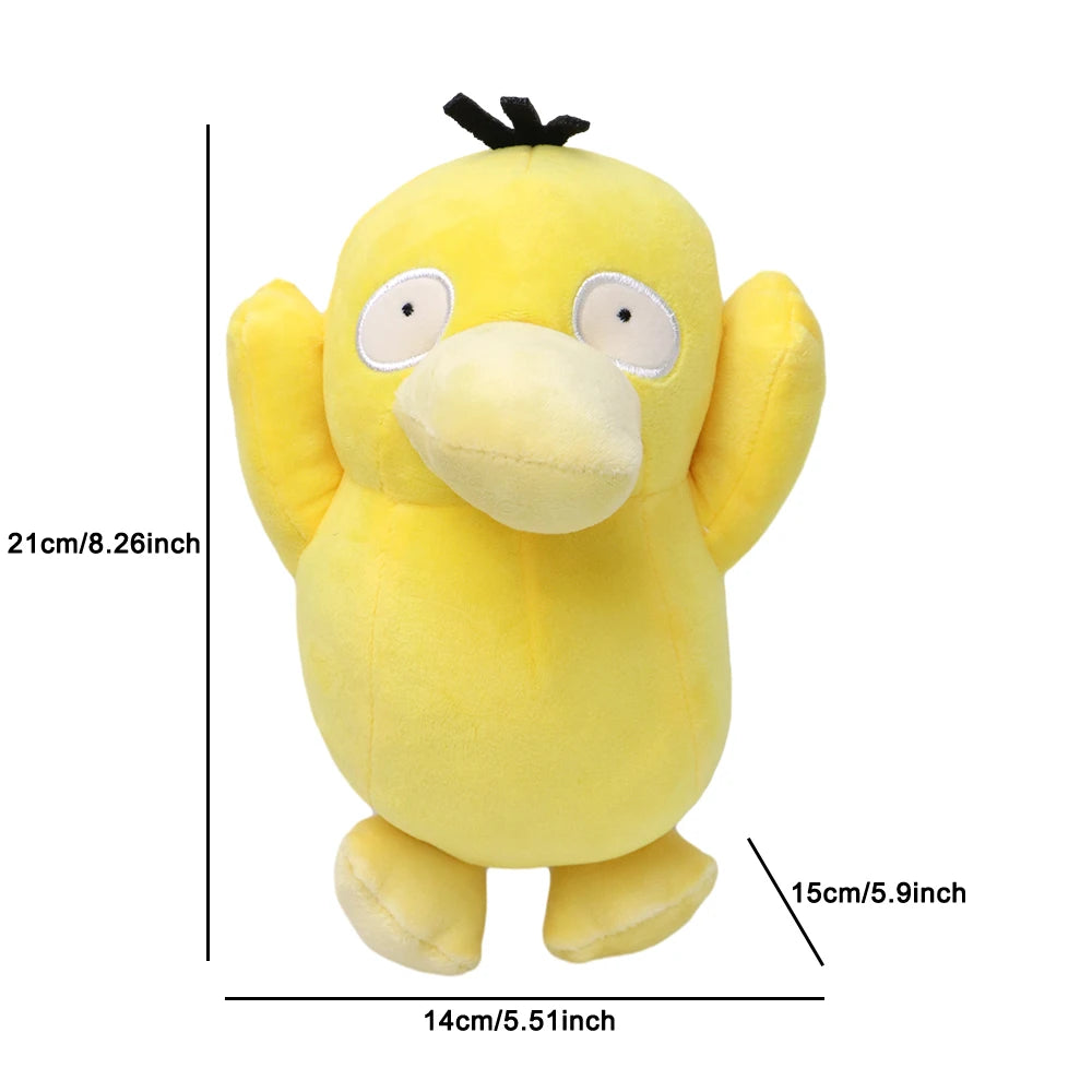 Psyduck Wobbuffet Scorbunny Meowth Mewtwo Mew Piplup Chikorita Pidgeotto Plush Toys Game for Collectible Gift,Soft Plushies Beauty World Shop