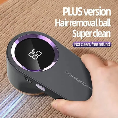 HOMEFISH LED Digital Electric Lint Remover USB Rechargeable Fabric Shaver for Sweater Clothing Pellet Fluff Remover Dropshipping Beauty World Shop