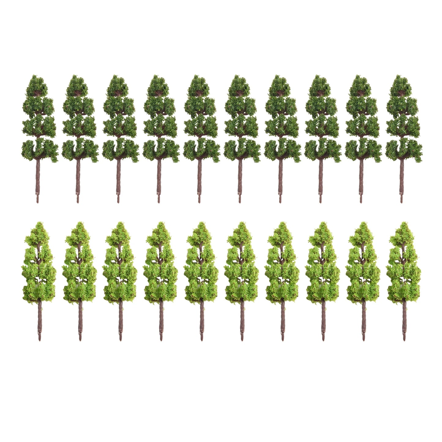 10/20/30pcs Fake Trees Artificial Miniature Tree Scenery Railroad Decoration Building Landscape Accessories DIY Diorama Garden Beauty World Shop