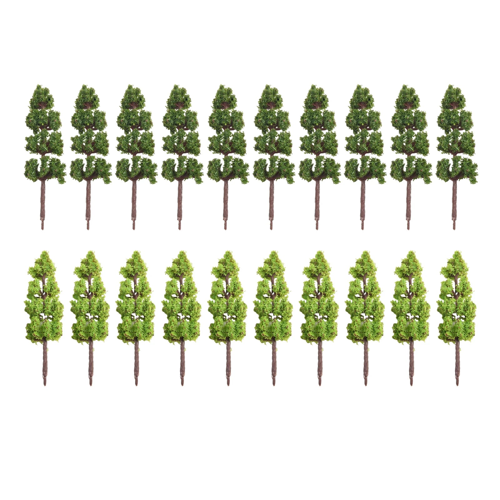 10/20/30pcs Fake Trees Artificial Miniature Tree Scenery Railroad Decoration Building Landscape Accessories DIY Diorama Garden Beauty World Shop