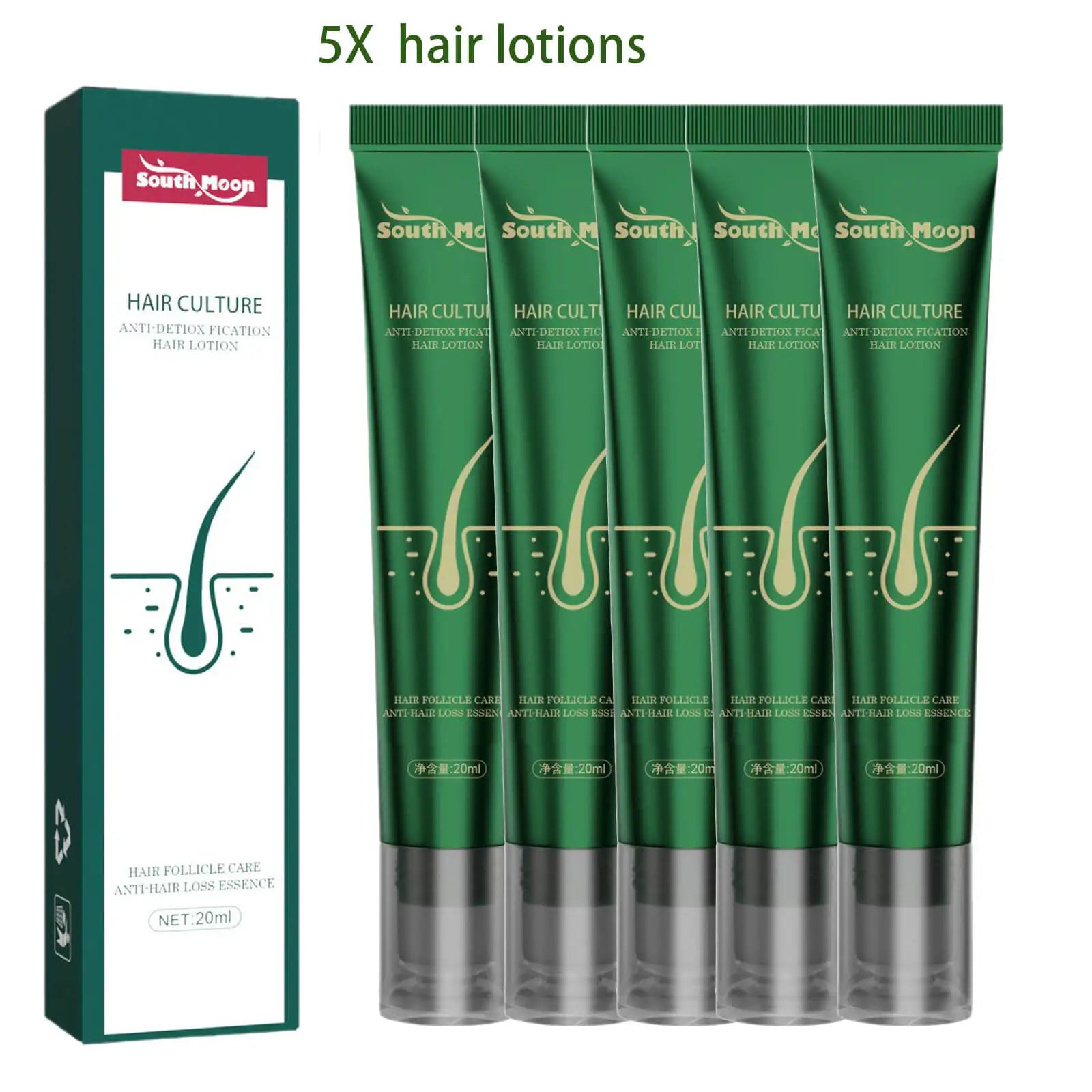 Anti-Hair Loss Serum Thinning Balding Treatment Oil Strengthen Hair Roots For Scalp Health Care Essence 20/30ml Beauty World Shop