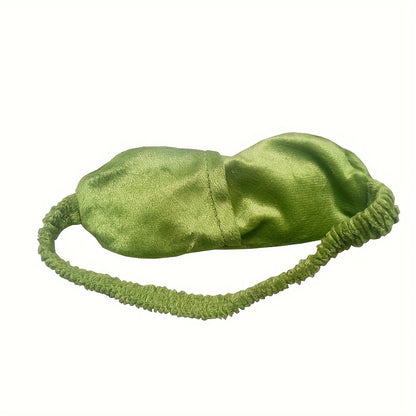 3D Sad Frog Sleep Mask Natural Sleeping Eyeshade Cover Shade Eye Patch Women Men Soft Portable Blindfold Travel Eyepatch Beauty World Shop