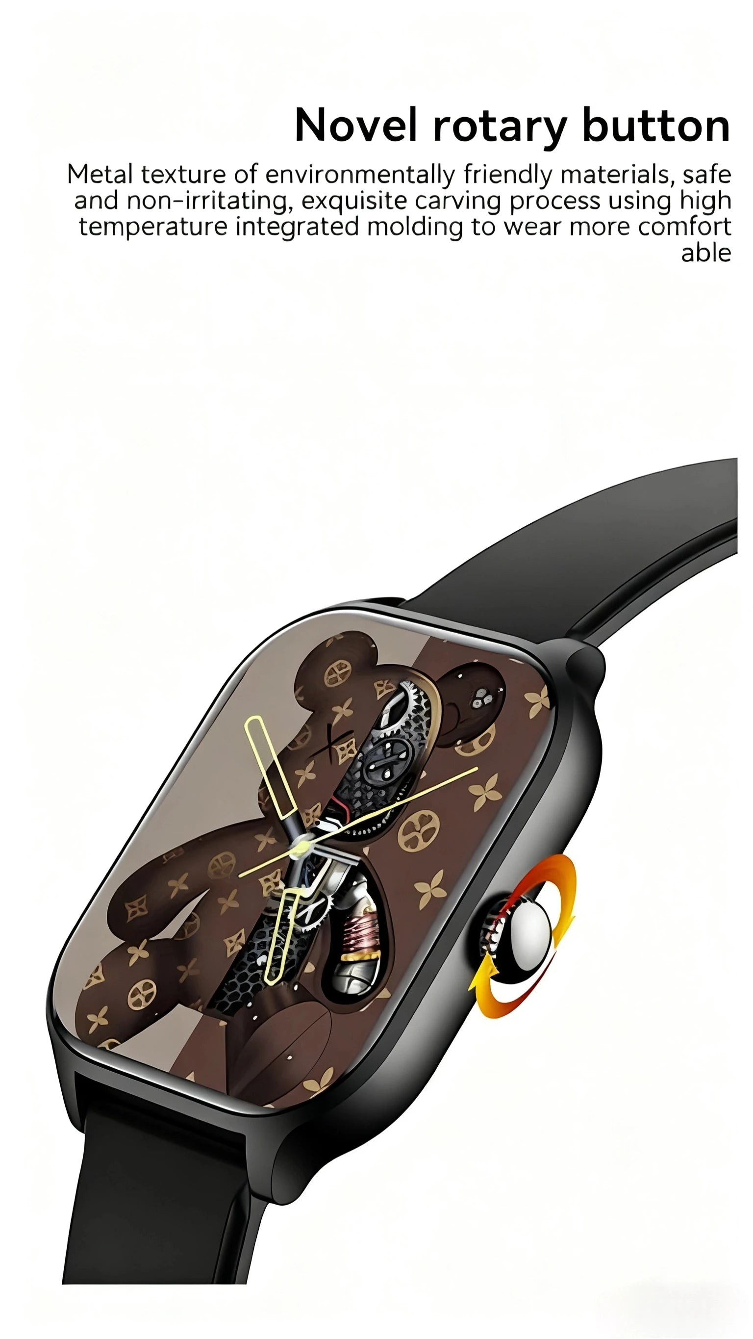 HOMEFISH H9 Intelligent Watch Bluetooth Call Remote Photography Sleep Monitoring Multiple Sports Modes Heart Rate Blood Beauty World Shop