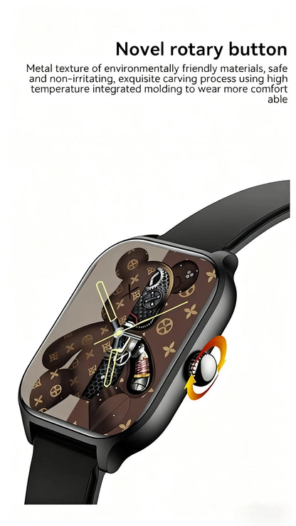 HOMEFISH H9 Intelligent Watch Bluetooth Call Remote Photography Sleep Monitoring Multiple Sports Modes Heart Rate Blood Beauty World Shop