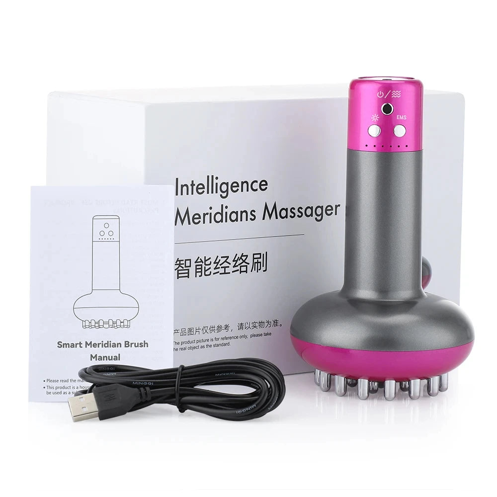 3-in-1 Electric Gua Sha Tool with Function - Rechargeable Body Massager for Skin Tightening, Sculpting and Lymphatic Flow Beauty World Shop