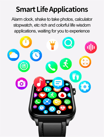 2025 New 24-Hour Health Monitoring Smart Watch Men Uric Acid Blood Lipids Heart Rate Bluetooth Call Smartwatch Women Beauty World Shop
