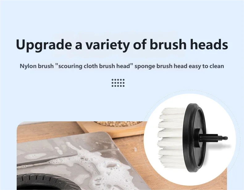 2025 Multi Functional Wireles Electric Cleaning Brush Household Toilet Cleaning Tool Handheld Kitchen Cleaning Brush