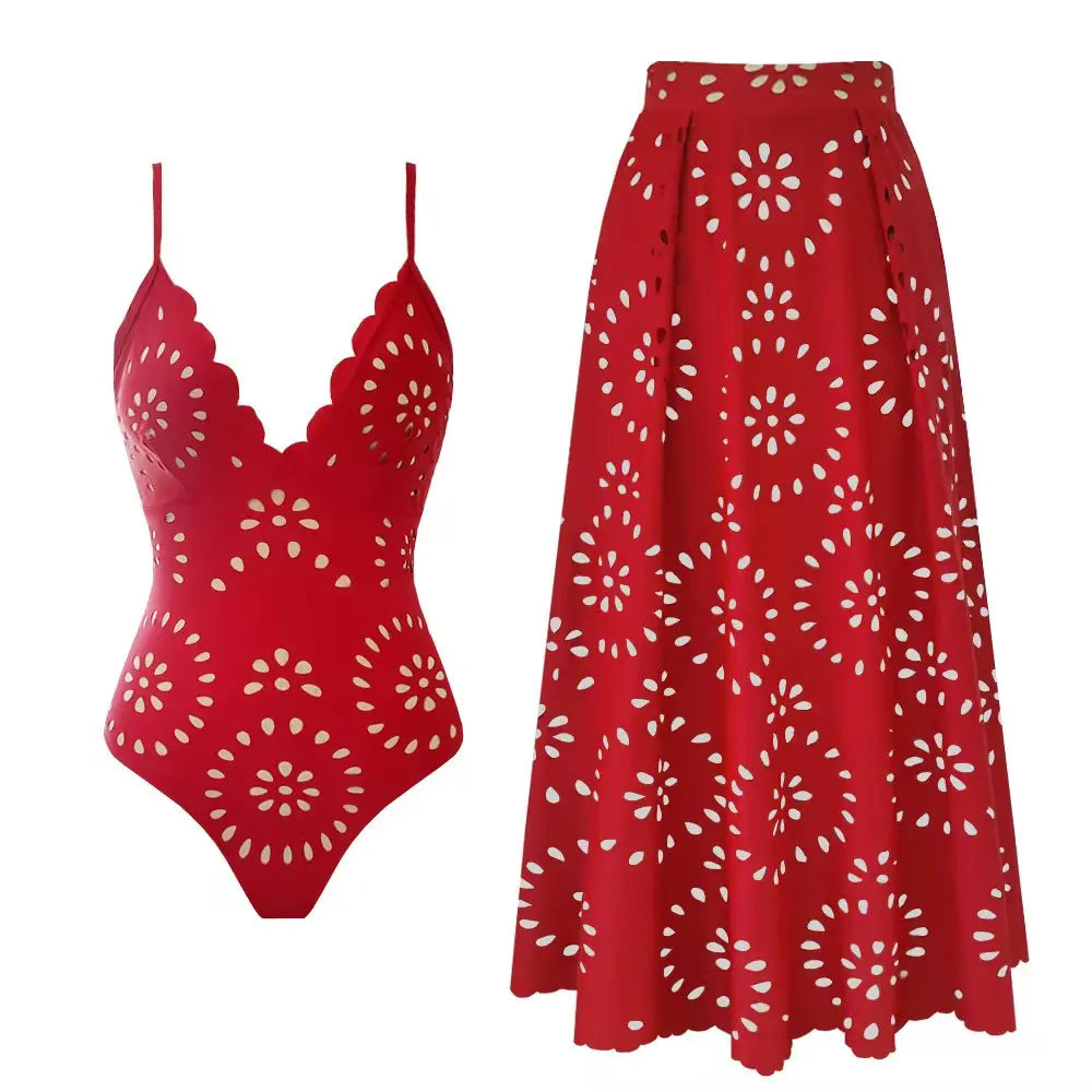 2026 New Sexy Ruffle Bikini Set Printed Brazilian Biquini Women Swimwear Skirt Bathing Suit Girls Summer Beachwear Dress Beauty World Shop