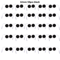 black 50pcs 32mm