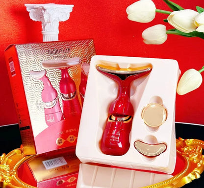 Microcurrent Facial Massager for Lift & Firm Skin, Reduce Wrinkles on Face Neck & Eyes, Rejuvenation Device Beauty World Shop