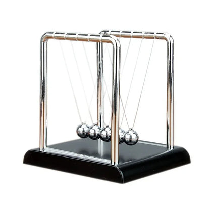 Newton Cradle Balance Steel Balls Perpetual Motion Collision Ball School Teaching Physics Science Pendulum Toy Home Decoration Beauty World Shop