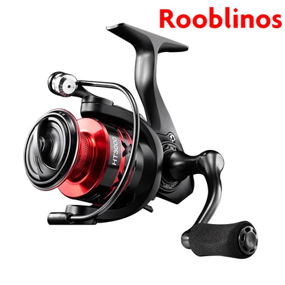 Rooblinos HT Spinning Fishing Reels For Saltwater Freshwater Metal Spool Left/Right Interchangeable Trout Carp Fishing Tackle Beauty World Shop