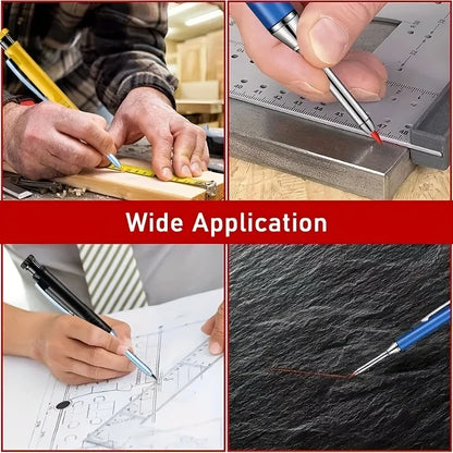 50pcs 2.8mm Solid Carpenter Pencil Replaceable Leads, Deep Hole Marking Architectural Painting Woodworking Automatic Pencil Lead Beauty World Shop