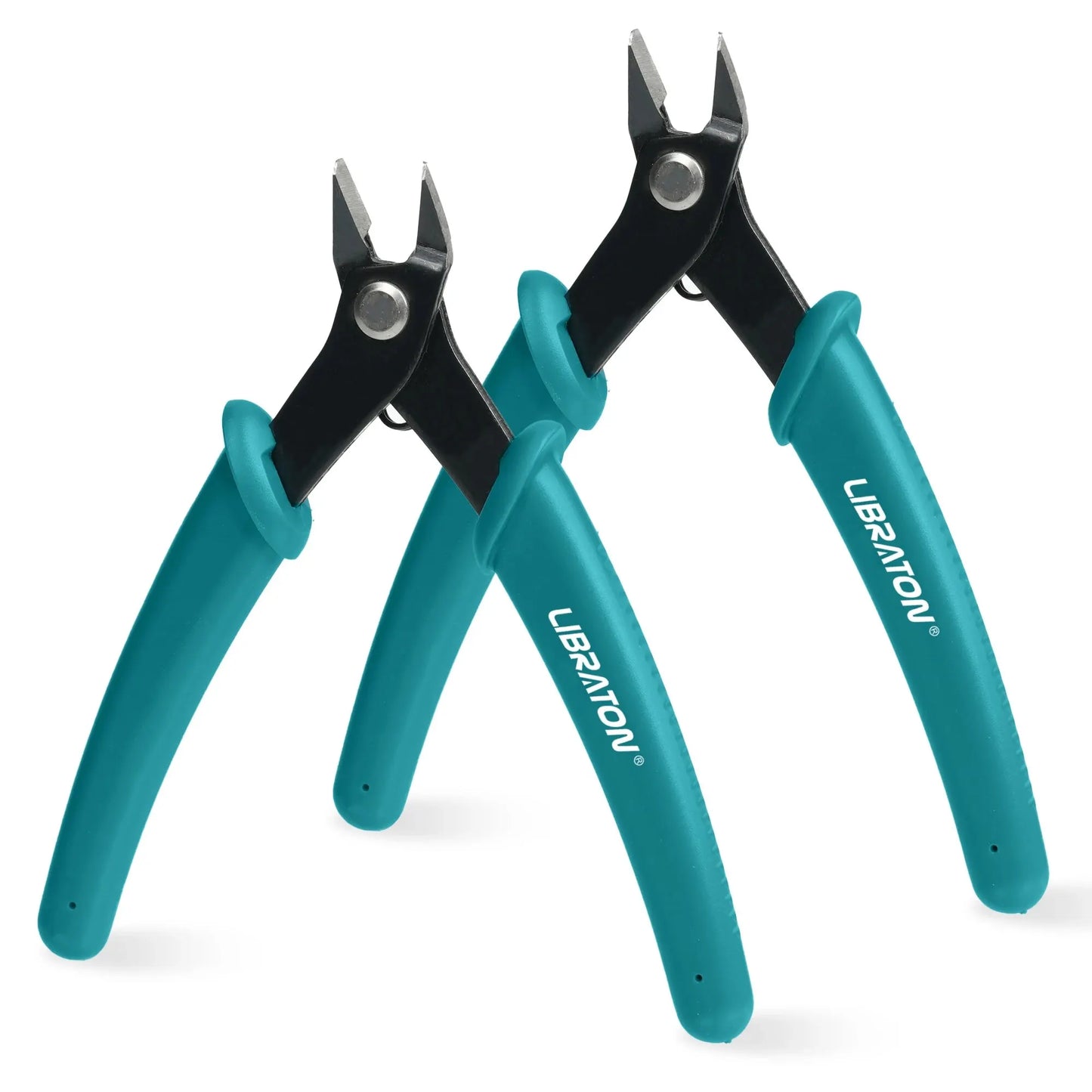 LIBRATON Micro Wire Cutter Precision Electronics Flush Cutter and Side Cutting Pliers Clean Cut for Model Jewelry Model Kits Beauty World Shop