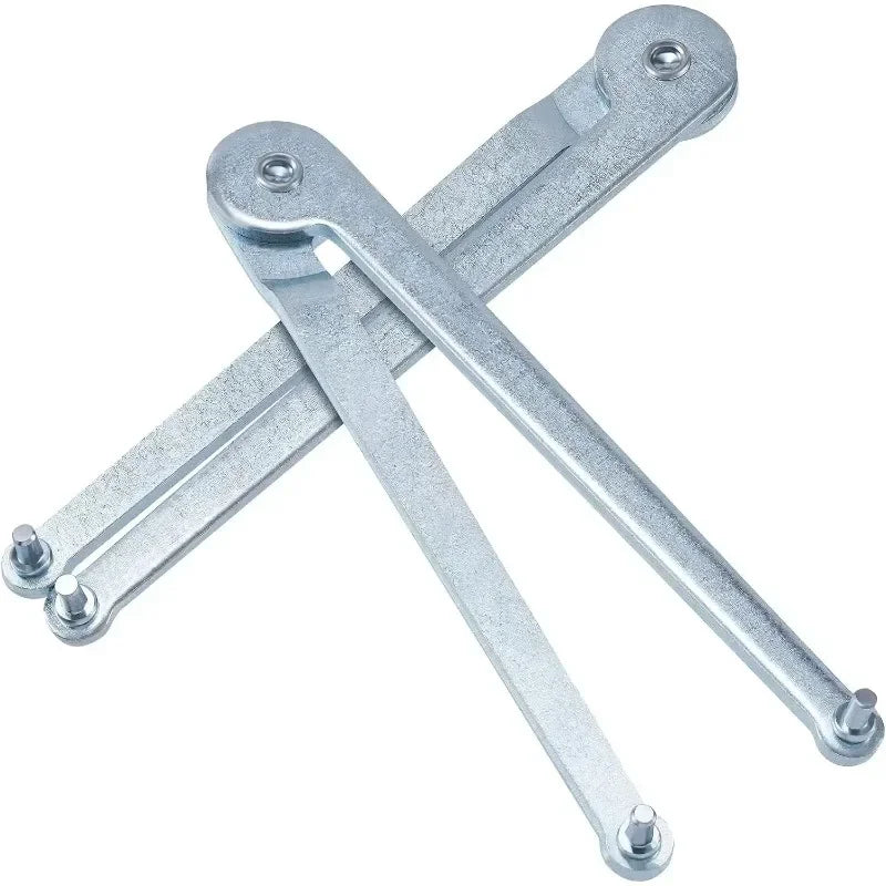 Universal Adjustable Angle Grinder Wrench Pin Wrench, Hand Wrench Pin Pliers Round Nuts (4mm/0.15in) suitable for Angle Grinders Beauty Trend Shop