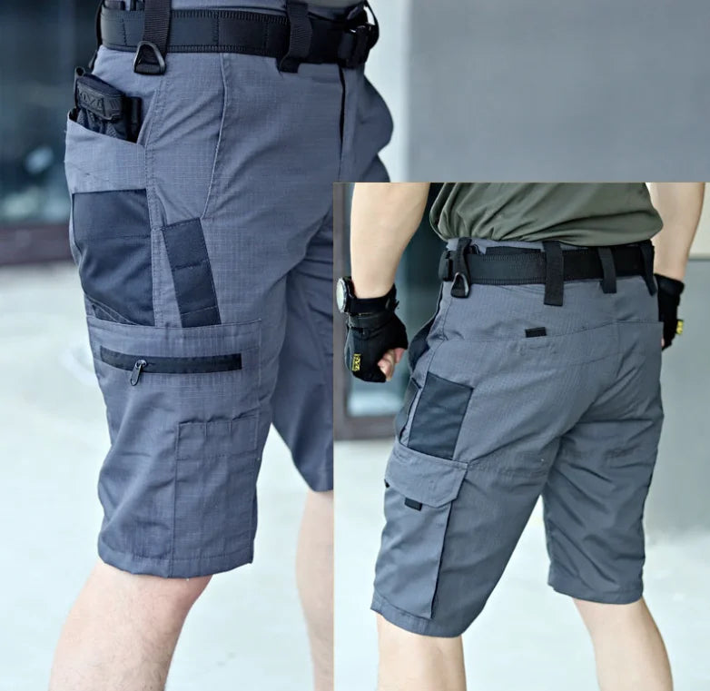 Camouflage Shorts Mens Summer Quick Drying Multiple Pockets Military Pants Outdoor Hiking Fishing Thin Shorts Male Jogger Beauty World Shop