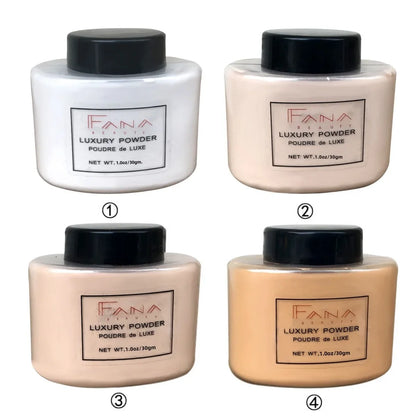4 Color Luxury Powder for Women Face Foundation Banana Powder Bottle Loose Powder Authentic Oil-Control Beauty Make Up Art Tools Beauty World Shop