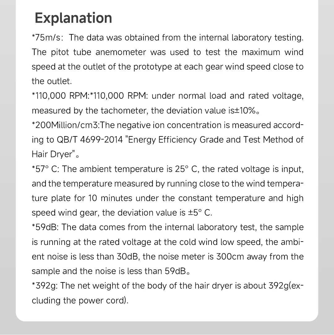 DOCO Hair Dryer 75m/s High Speed 200 Million Negative Ions Hair Care 110000 Rpm Professional Lightweight Home Travel Gift Beauty World Shop