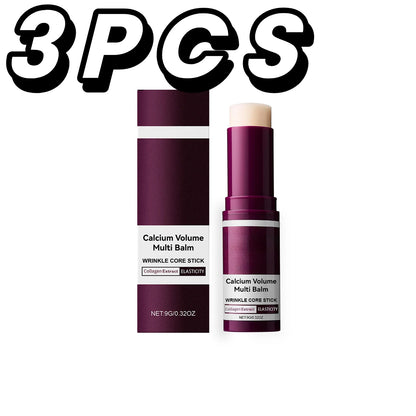 Korean Calcium Volume Multi Balm Stick Collagen Facial Moisturizing Stick Lip Balm Anti-wrinkle Cream Firming Soften Skin Care Beauty World Shop