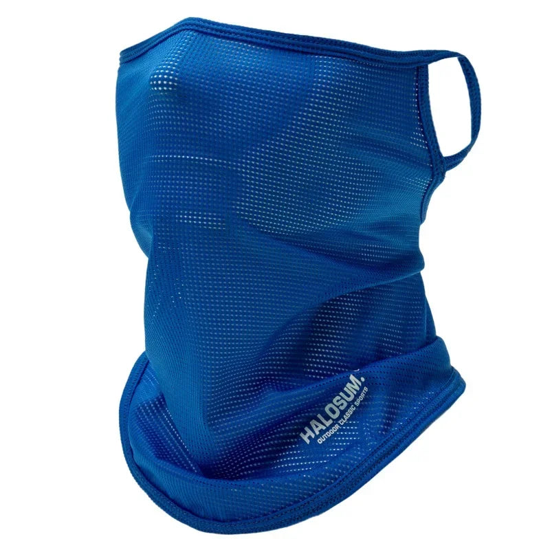 Ice Silk Full Face Mask Balaclava Summer Sun Protection Breathable UV Resistant Windproof for Cycling Hiking Outdoor Activities Beauty World Shop