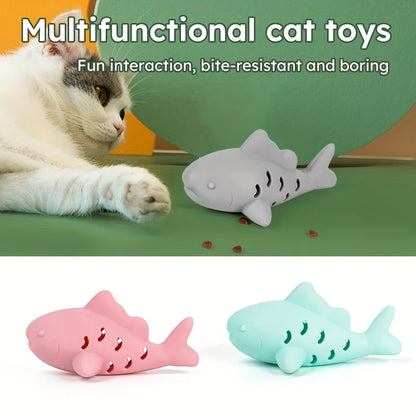1pc Interactive Cat & Dog Toy - Durable Bite-Resistant Design, Hiding Food & Grinding Teeth Entertainment for Small Pets Beauty World Shop