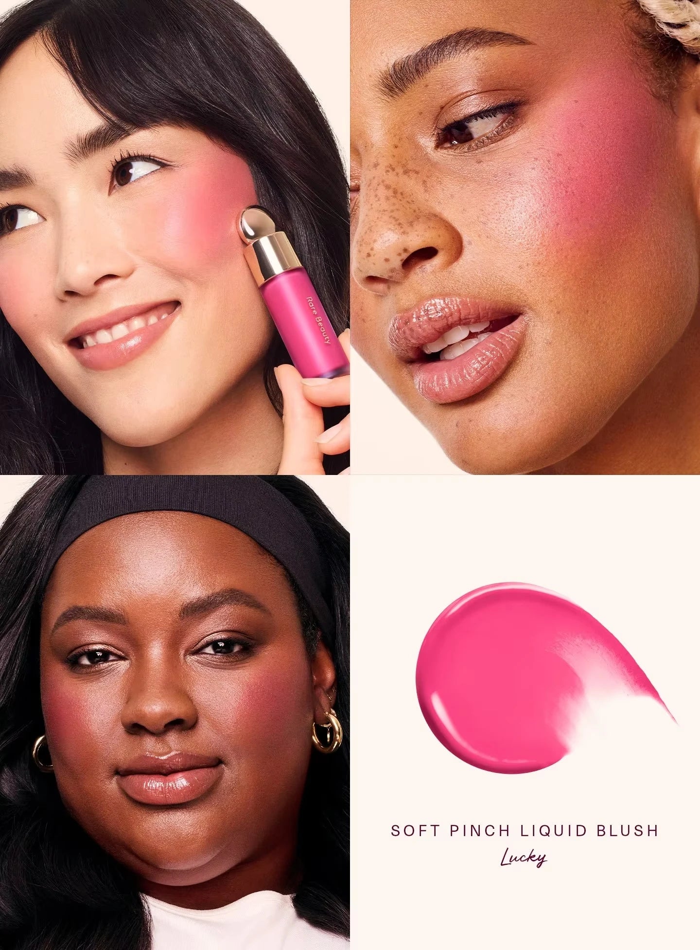Rare Beauty Soft Pinch Liquid Blush Silky and Glide On Smooth Long Lasting Plump Pinch-perfect Flush Seamless Matte Dewy Makeup Beauty World Shop