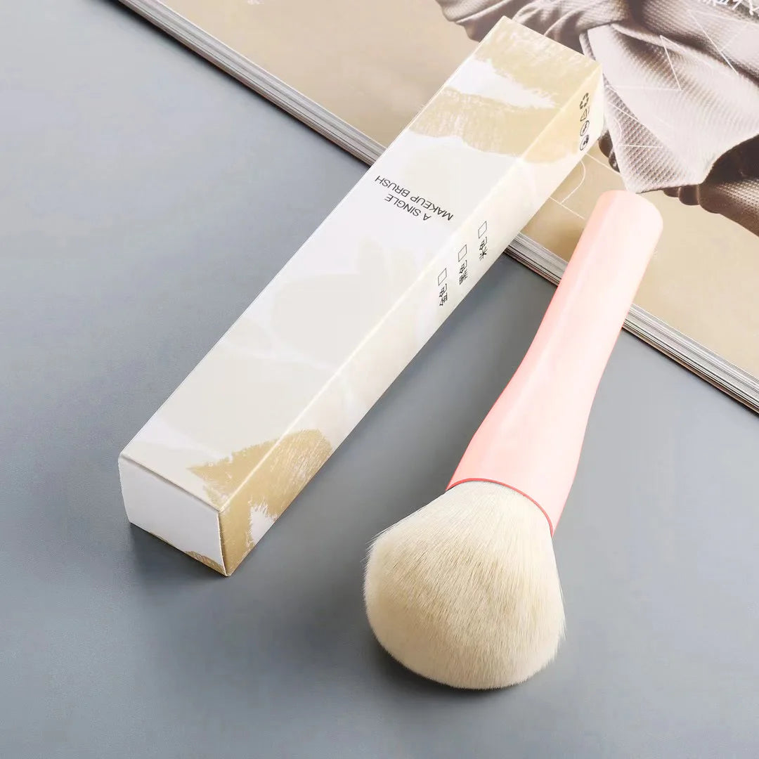 Single large powder brush quality makeup brush professional makeup tools Beauty World Shop