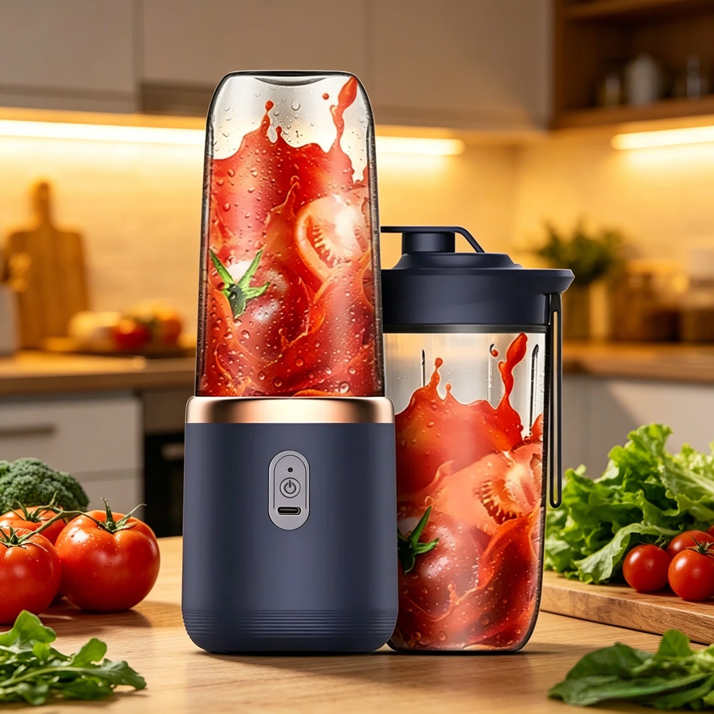 NEW HOT  400ml Portable USB Blender Electric Travel Juicer Cup For Smoothie Milkshake Kitchen Mini Mixer Tool Beauty World Shop