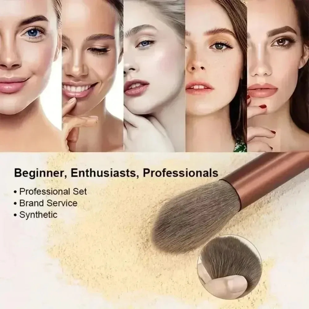 Makeup brush set, soft and fluffy, professional cosmetics foundation brush, multi-style blending makeup brush, beauty tools Beauty Trend Shop