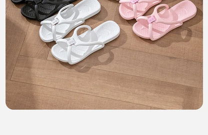 Foldable Travel Slippers Unisex EVA Flip Flops Hotel Non Slip Bathroom Indoor Outdoor Portable Lightweight Comfortable Beauty World Shop