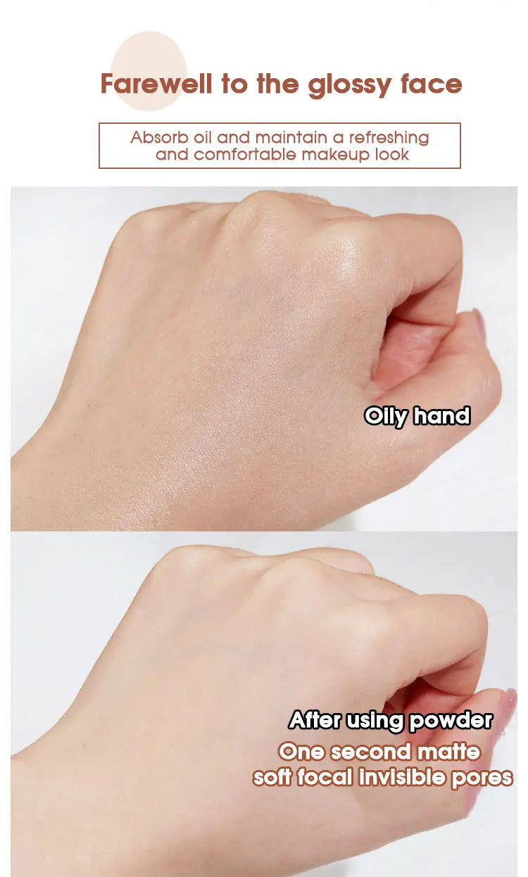 Concealer Banana powder Lasting Oil Control Makeup Honey Powder Waterproof Brightening Set Powder High gloss Powder Cream Beauty Trend Shop