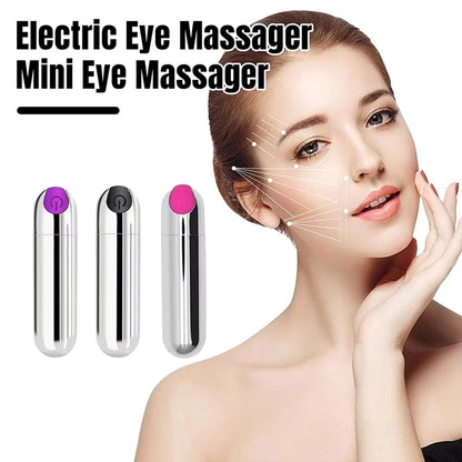 Portable Vibrating Eye Massager USB Rechargeable Eye Fatigue Relief Tool Eye Beauty Devices Massager Machine 10 Modes Beauty World Shop