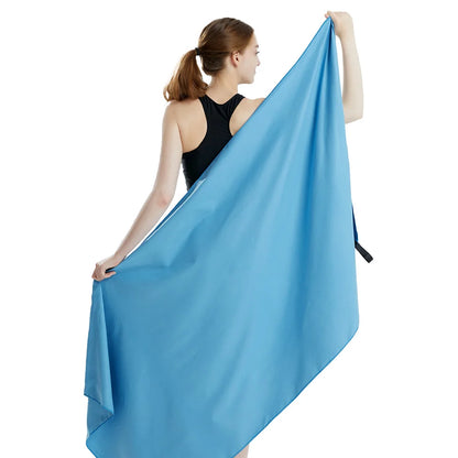 Microfiber Towel Quick Dry Towel Travel Towel Sports Towel Beach Towel Sandproof Soft Light Towel For Swim, Yoga, Gym Beauty World Shop