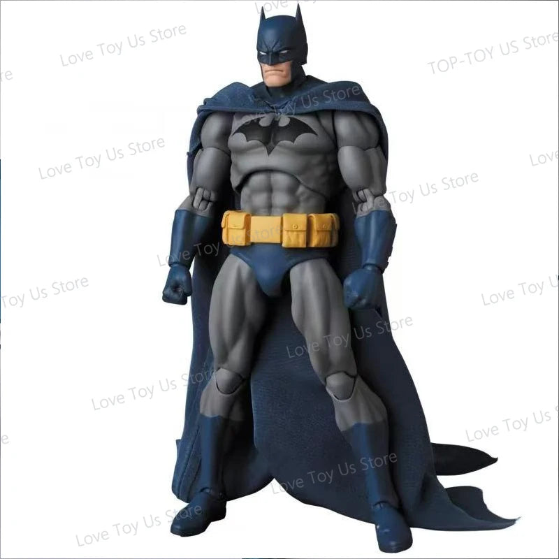 HOT in Stock CT Toys Batman Hush Blue Version Mafex 105 Black Version Dc Bat Man Anime Action Figure Figurine Model Statue Gift Beauty World Shop
