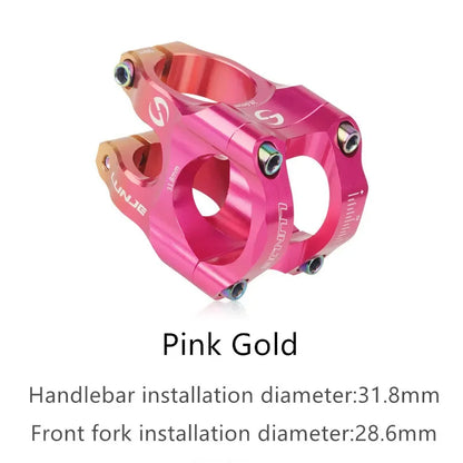 MTB Road Bike Stem CNC Mountain Bicycle Bridge Short Power 31.8mm High Strength Climbing Riser Beauty World Shop