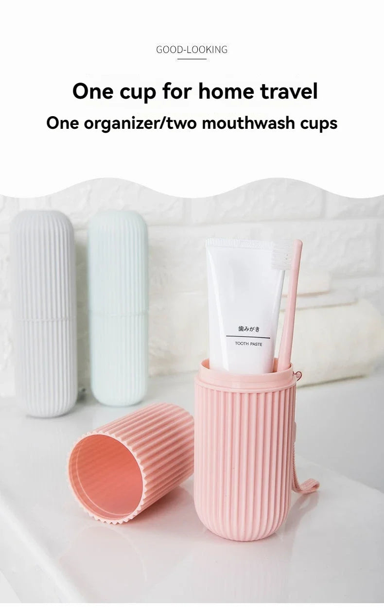 Portable Toothpaste Toothbrush Protect Holder Case Travel Camping Storage Box Protect Toothbrush Toothpaste from Dirt and Damage Beauty World Shop