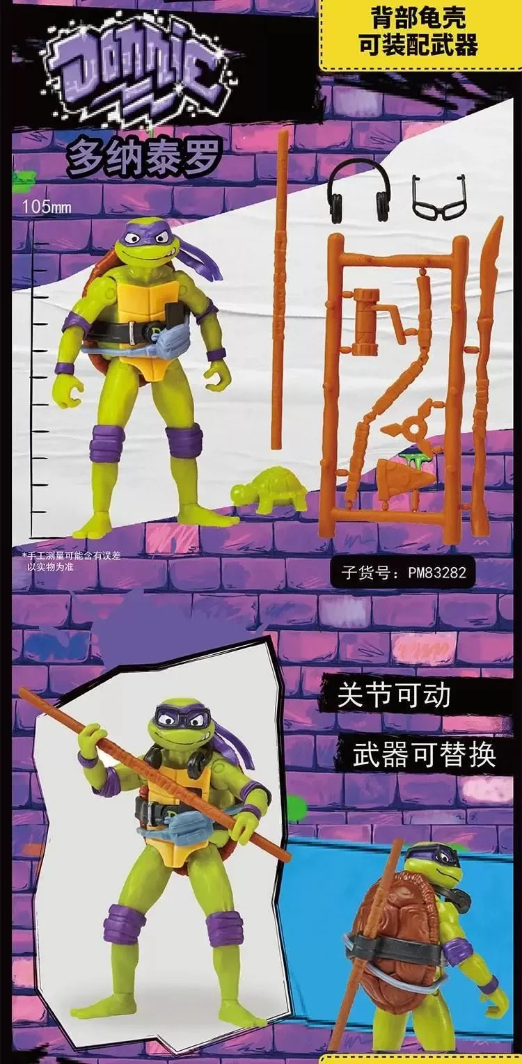 Teenage Mutant Ninja Turtles Action Figures Raphael Michelangelo Joint Movable Table Ornament Collectible Kids Birthday Gifts Beauty World Shop